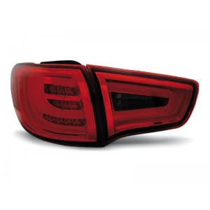 KIA SPORTAGE III 10- RED / BLACK LED BAR - diodowe - LDKI02