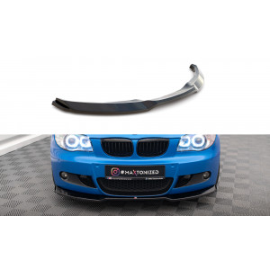 Przedni Splitter / dokładka v.1 - BMW 1 E87 M-pack Facelift