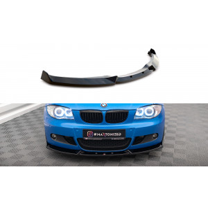 Przedni Splitter / dokładka v.2 - BMW 1 E87 M-pack Facelift