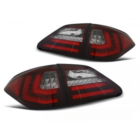 Lampy tył LEXUS RX III 350 RED / WHITE LED BAR diodowe LDLE06