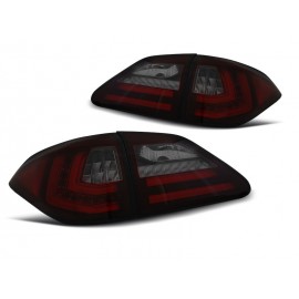 Lampy tył LEXUS RX III 350 RED / BLACK LED BAR diodowe LDLE07