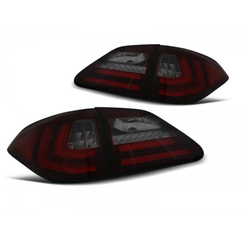 Lampy tył LEXUS RX III 350 RED / BLACK LED BAR diodowe LDLE07