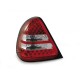 Lampy tył Mercedes C-klasa (W202) red white LED - DIODOWE LDME14