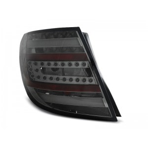 Mercedes C-klasa Kombi (W204) smoked black LED BAR - DIODOWE LDME76