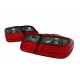 Lampy tył Mercedes E-klasa Sedan W210 red / black LED - DIODOWE LDME29