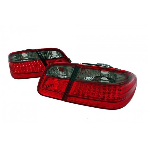 Mercedes E-klasa Sedan (W210) red / black LED - DIODOWE LDME29