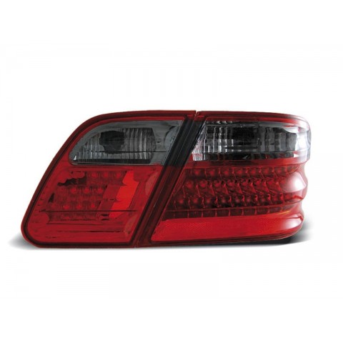 Mercedes E-klasa Sedan (W210) red / black LED - DIODOWE LDME08
