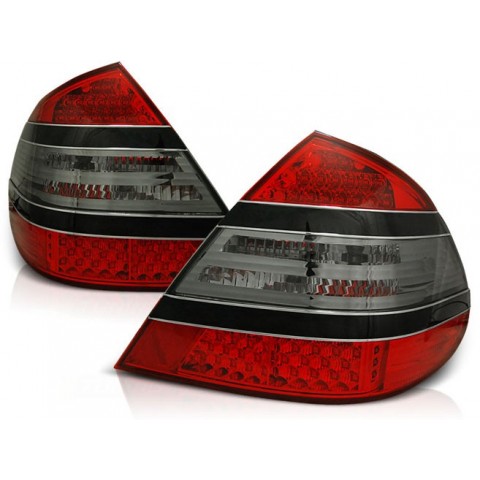 Lampy tył Mercedes E-klasa W211 red/black LED - DIODOWE LDME18