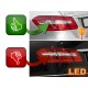 Lampy tył Mercedes E-klasa Sedan W212 red/white LED BAR - DIODOWE LDME95