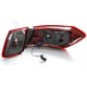 Lampy tył Mercedes E-klasa Sedan W212 smoked red LED BAR - DIODOWE LDME96