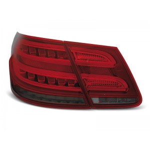 Mercedes E-klasa Sedan (W212) smoked red LED BAR - DIODOWE LDME98