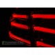 Lampy tył Mercedes E-klasa W212 09-13 red / white LED BAR - Diodowe LDMEB2