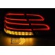 Lampy tył Mercedes E-klasa W212 09-13 red / white LED BAR - Diodowe LDMEB2