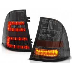 Lampy tył Mercedes M-klasa W163 clear BLACK LED DIODOWE LDME24