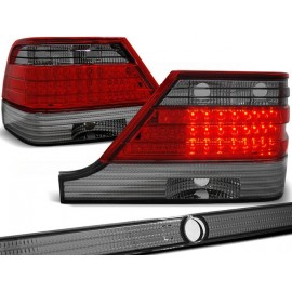 Lampy tył Mercedes S-klasa W140 clear Red Black LED diodowe LDME31