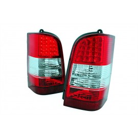 Lampy tył Mercedes Vito W638 red white LED czerwono / białe DIODOWE LDME32
