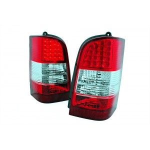 Lampy tył Mercedes Vito W638 red white LED czerwono / białe DIODOWE LDME32