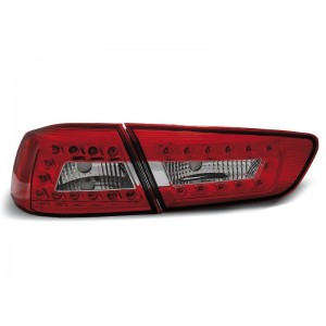 Mitsubishi Lancer 8 Sedan - Red White LED diodowe LDMI04