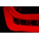 Lampy tył Opel Astra H 3d GTC - RED / WHITE LED BAR - diodowe LDOP48