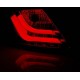 Lampy tył Opel Astra H 3d GTC - SMOKED RED LED BAR - diodowe LDOP49