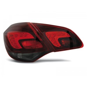 Opel Astra J IV - Smoked Red LED - diodowe LDOP45