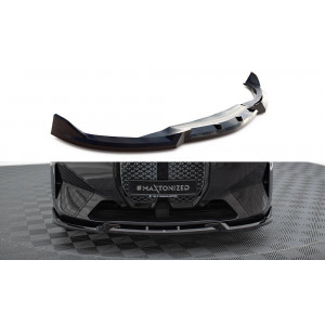 Przedni Splitter / dokładka (v.1) - BMW iX M-Pack i20 2021 -