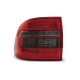 Lampy tył Porsche Cayenne - Red / Black LED - diodowe LDPO02
