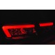 Lampy tył RENAULT CLIO IV HATCHBACK - SMOKED RED LED BAR diodowe LDRE03
