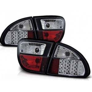 Seat Leon 99-04 clearglass Black LED ciemne LDSE02