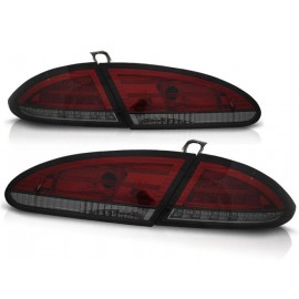 Lampy tył Seat Leon II 1P - Smoked Red LED - DIODOWE LDSE12