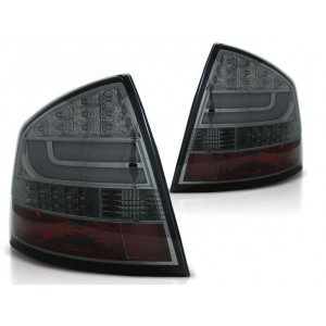 Lampy tył Skoda Octavia II 5D 04- Smoked LED BAR - diodowe LDSK13