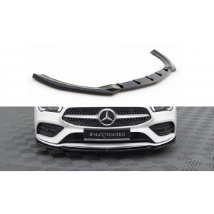 Przedni Splitter / dokładka v.1 - Mercedes CLA AMG-Line / AMG C118 / X118