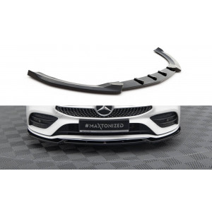Przedni Splitter / dokładka v.2 - Mercedes CLA AMG-Line / AMG C118 / X118