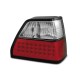 VW Golf 2 clear LED Red/White Czerwono-Białe diodowe LDVW33