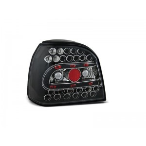 VW Golf 3 - clearglass BLACK LED - diodowe czarne LDVW14