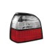 VW Golf 3 - clearglass RED WHITE LED - diodowe LDVW35