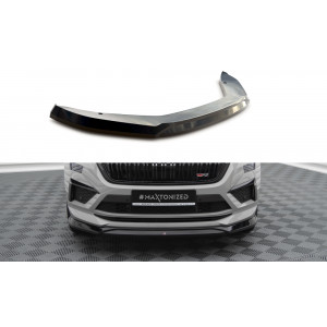 Przedni Splitter / dokładka (v.1) - Skoda Kodiaq RS Mk1 FL