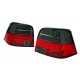 Lampy tył VW Golf 4 clear RED / BLACK LED diodowe LDVW32 DEPO