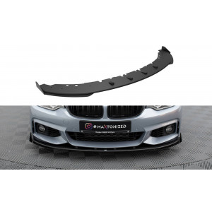 Splitter zderzaka przód Street Pro + Flaps - BMW 4 F32 / F33 / F36 - M-pack