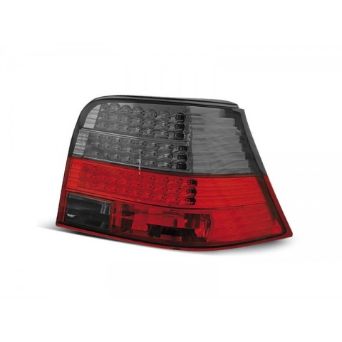 VW Golf 4 clear RED / BLACK LED diodowe LDVW32 DEPO