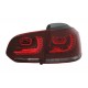 VW Golf 6 RED / WHITE LED czerwono białe diodowe GTI-Look LDVW70 DEPO