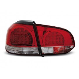 VW Golf 6 RED / WHITE LED czerwono białe diodowe LDVWB5 DEPO