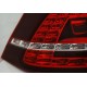 Lampy tył VW Golf 7 - Red / White LED GTi Look - DIODOWE LDVWE8