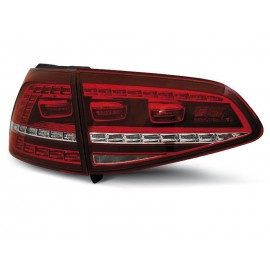 VW Golf 7 - Red / White LED GTi Look - DIODOWE LDVWE8