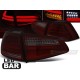 Lampy tył VW Golf 7 - Smoked Red LED BAR NEON - DIODOWE LDVWG5