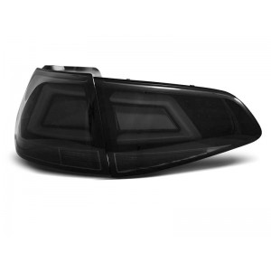 VW Golf 7 SMOKED BLACK LED BAR czarne dymione diodowe LDVW03