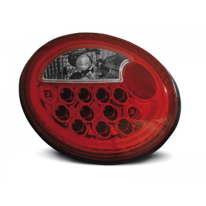 VW New Beetle clearglass LED RED / WHITE diodowe LDVW40