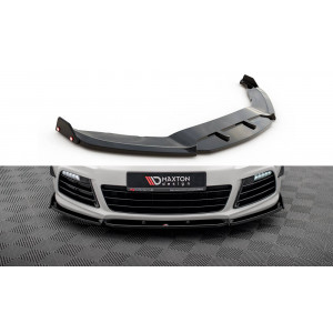 Przedni Splitter / dokładka v.3 + Flaps - VW Scirocco R 2008-2013
