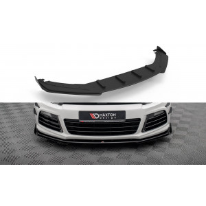 Przedni Splitter / dokładka Street Pro + Flaps - VW Scirocco R 2008-2013