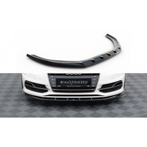 Przedni Splitter dokładka v.1 - Audi A3 S-line Sportback / Hatchback